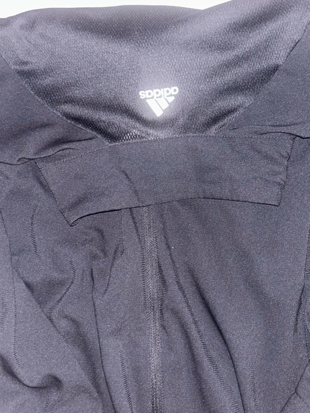 Adidas  Black Full-Zip Jacket - Lightweight Casual Layer